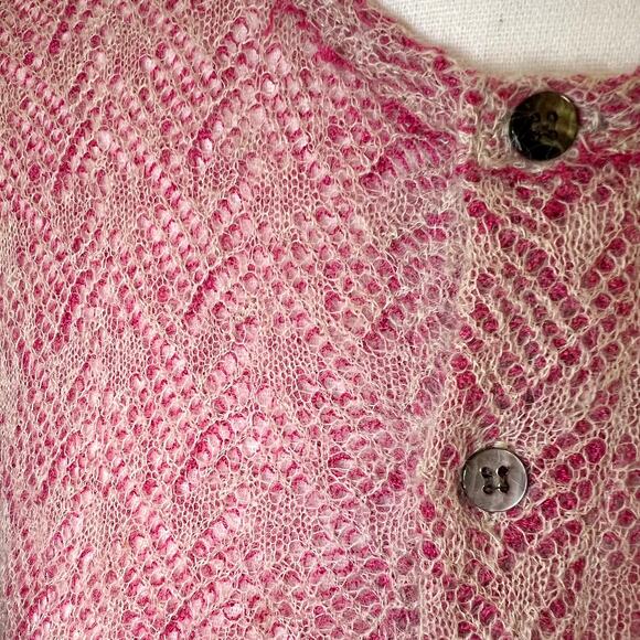 Junya Watanabe Women's Pink Knit Cardigan Size M - Picture 4 of 4